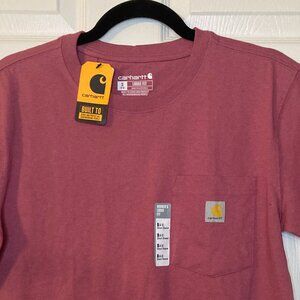 Carhartt Women's Heavyweight Short-Sleeve Pocket T-Shirt - Loose Fit Size S